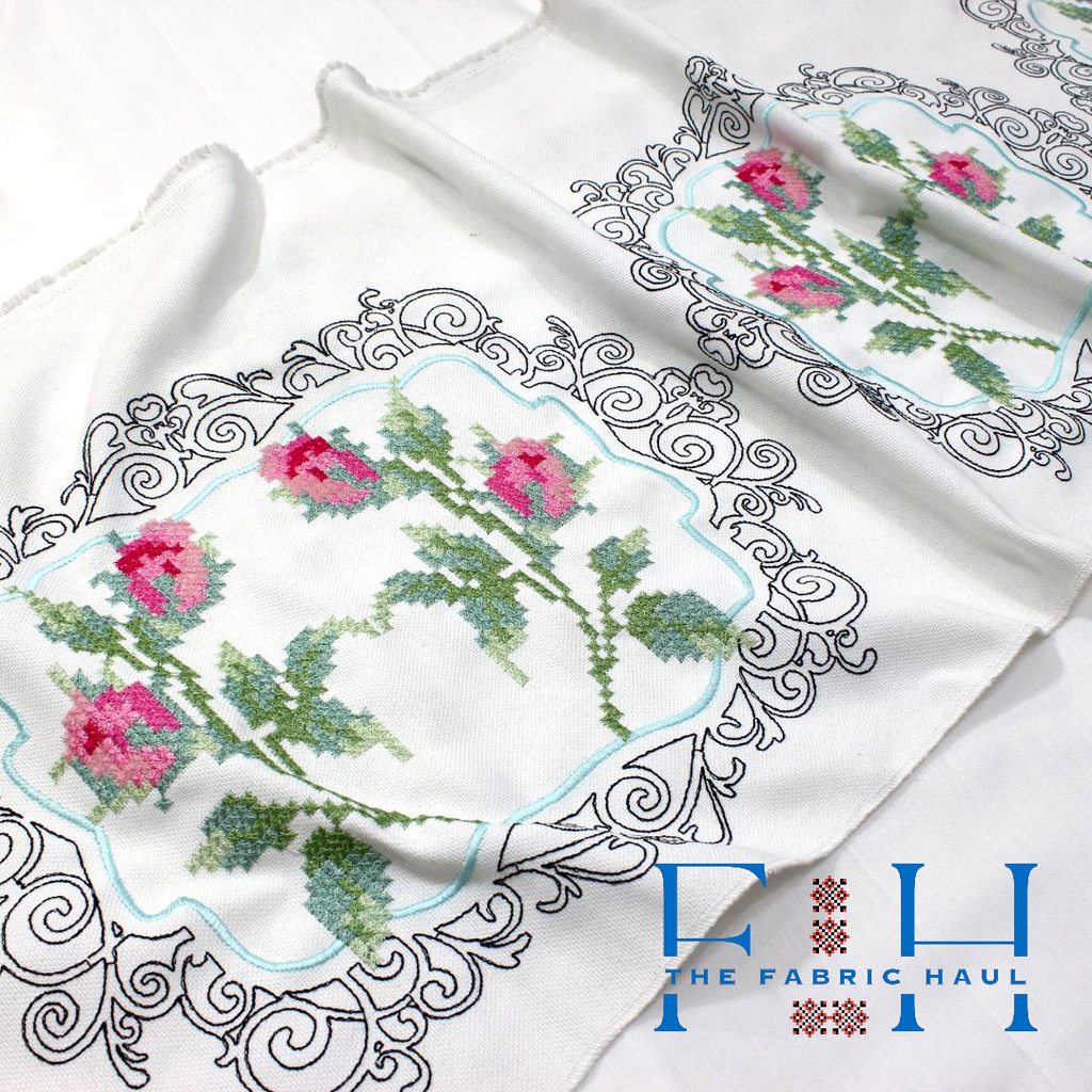 Shabby Chick rose frame belt 2 mtr