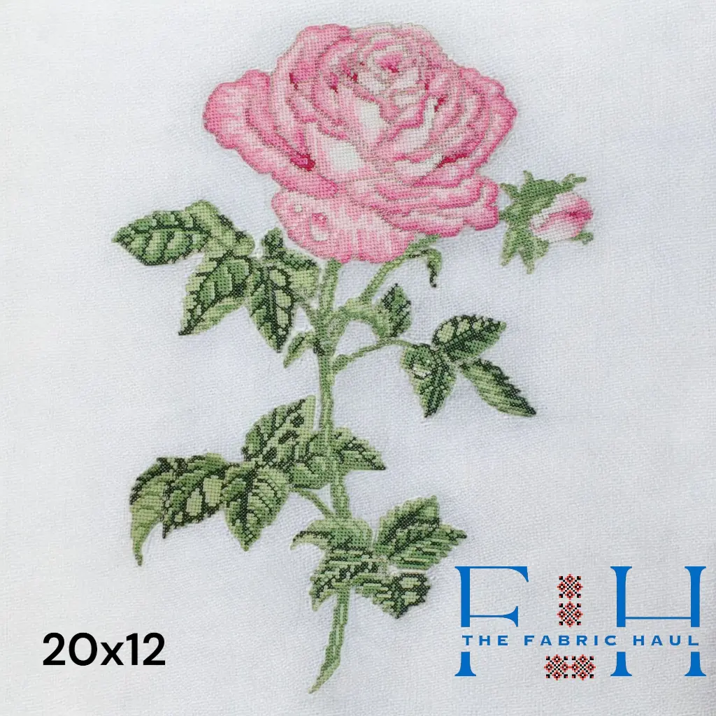 Spring Rose Applique 