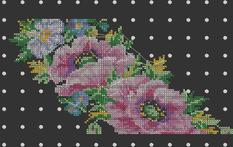 dot rose belt - 2 mtr