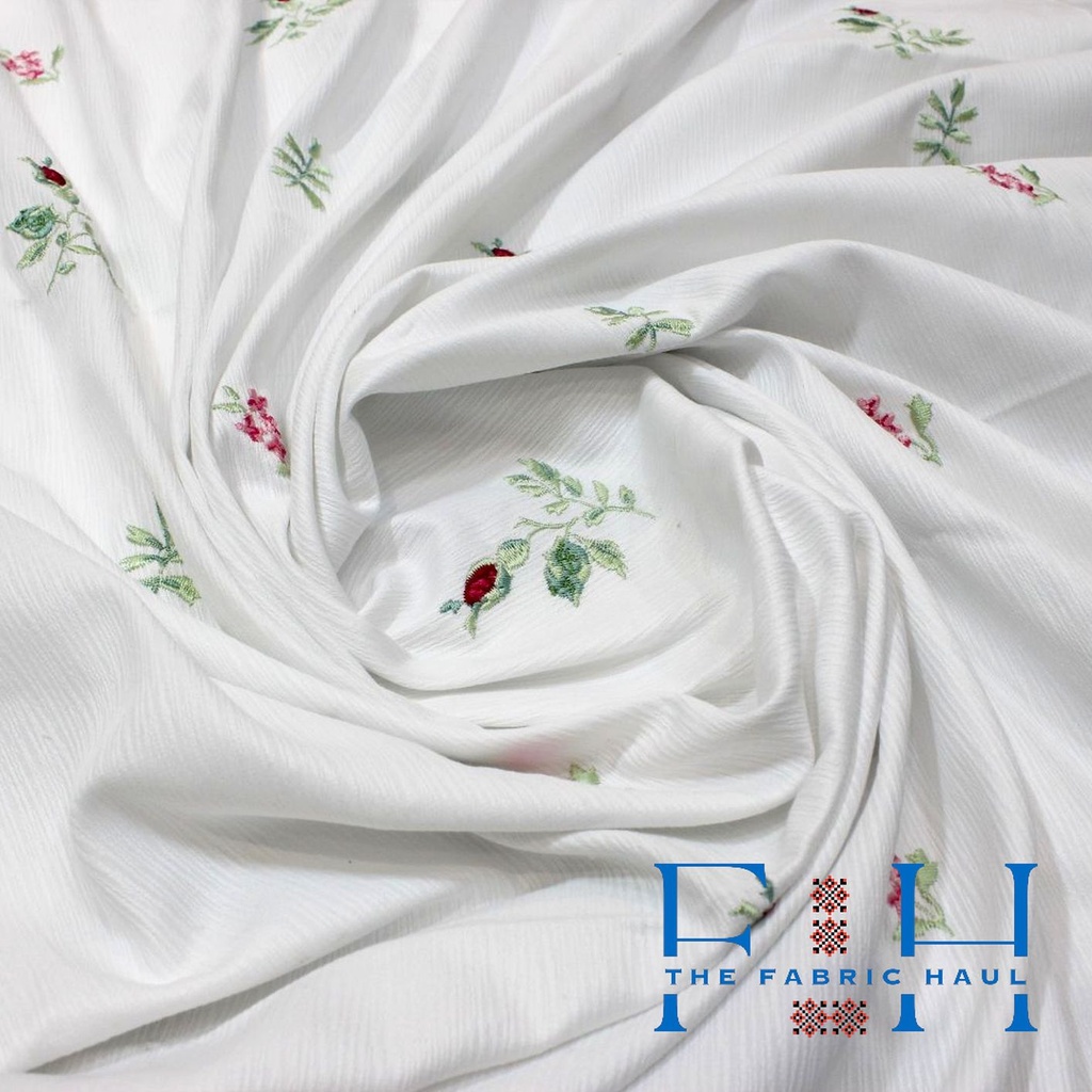 Rustic Silk Butti - 1 mtr