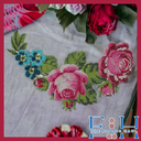 Curve rose Applique